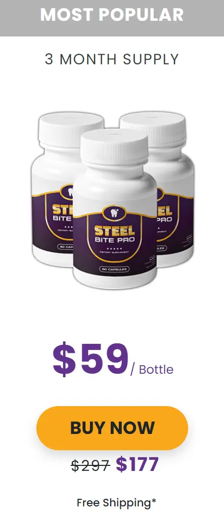steel bite pro buy 3 bottle